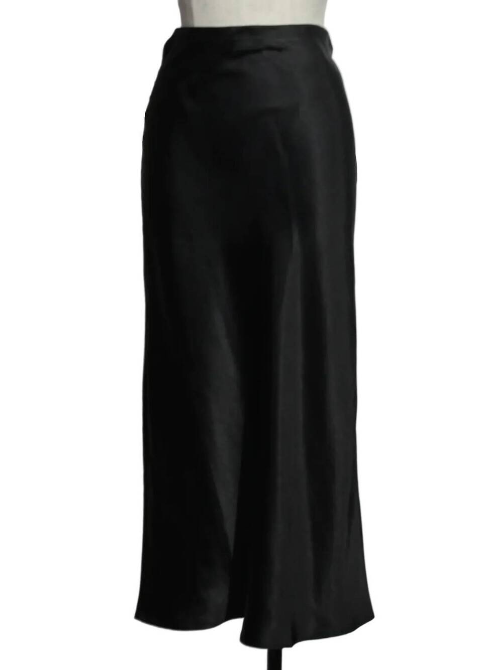 NEW MELISSA NEPTON women's ari midi skirt in black